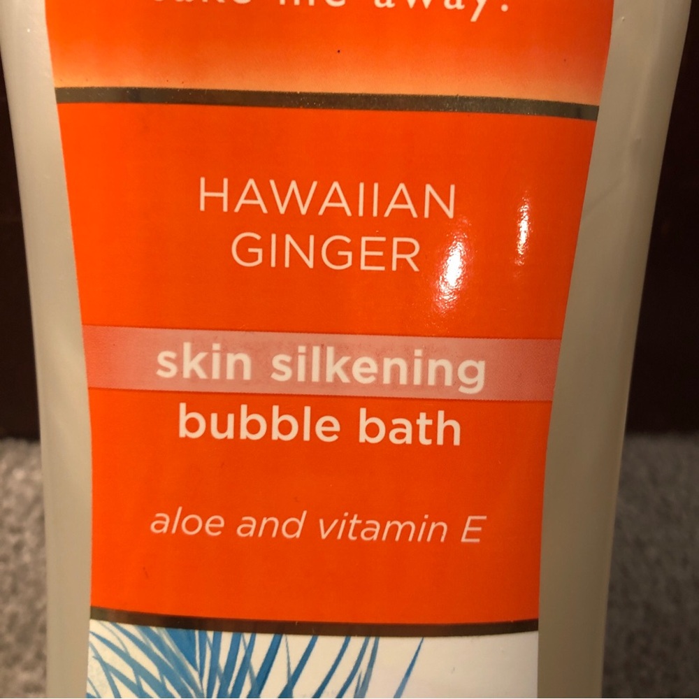 DISCOLORED - Calgon Take Me Away HAWAIIAN GINGER Moisturizing Bubble Bath, 30oz - Picture 2 of 9